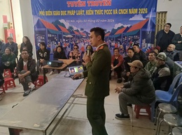 Khương Đình: Tăng cường tuyên truyền phòng cháy, chữa cháy tại chợ Kim Giang dịp Tết Nguyên đán Bính Ngọ 2026