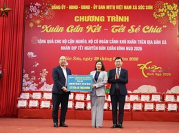 XÃ SÓC SƠN CHĂM LO TẾT CHO NGƯỜI DÂN – LAN TỎA TINH THẦN 