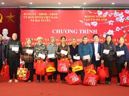 Những tấm lòng nhân ái của các nhà hảo tâm hướng về nhân dân xã Đại Xuyên