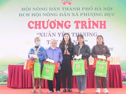 HỘI NÔNG DÂN XÃ TỔ CHỨC CHƯƠNG TRÌNH “XUÂN YÊU THƯƠNG – TẾT NHÂN ÁI” DỊP XUÂN BÍNH NGỌ 2026