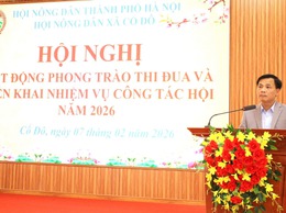 HỘI NÔNG DÂN XÃ CỔ ĐÔ TỔ CHỨC PHÁT ĐỘNG PHONG TRÀO THI ĐUA NĂM 2026