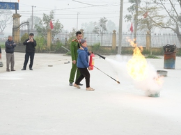 Thượng Phúc tăng cường tuyên truyền phòng cháy, chữa cháy dịp mùa hanh khô và Tết Nguyên đán Bính Ngọ 2026