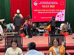 Lan tỏa yêu thương từ Ngày hội hiến máu tình nguyện xã Thượng Phúc lần thứ I năm 2026