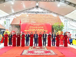 THÔN MẠCH LŨNG KHÁNH THÀNH TU BỔ, TÔN TẠO MIẾU DI TÍCH LỊCH SỬ VĂN HÓA GIAI ĐOẠN 1