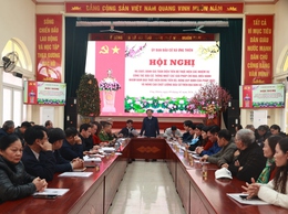 Xã Ứng Thiên chủ động rà soát, sẵn sàng cho cuộc bầu cử sắp tới