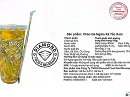 Bản tự công bố sản phẩm Chân gà ngâm xả tắc xoài