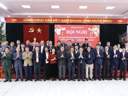 BAN THƯỜNG VỤ ĐẢNG ỦY XÃ BA VÌ TỔ CHỨC HỘI NGHỊ GẶP MẶT CÁC ĐỒNG CHÍ NGUYÊN LÃNH ĐẠO HUYỆN, XÃ NHÂN DỊP TẾT NGUYÊN ĐÁN BÍNH NGỌ 2026