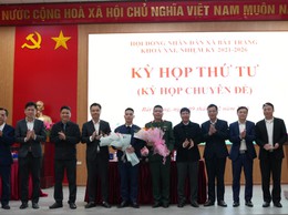 Hội đồng nhân dân xã Bát Tràng tổ chức Kỳ họp thứ 4 (kỳ họp chuyên đề)