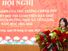 Yên Lãng tôn vinh nhà giáo tiêu biểu, khẳng định bước tiến vững chắc của giáo dục cơ sở