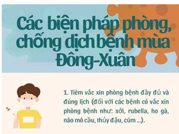 Các biện pháp phòng, chống dịch bệnh mùa Đông - Xuân