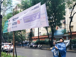 Kẻ vạch sơn, xử lý vi phạm trật tự đô thị - tháo gỡ điểm nghẽn trong quản lý đô thị trên địa bàn phường Yên Hoà