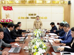 BAN CHỈ ĐẠO BẦU CỬ XÃ ỨNG HOÀ NGHE BÁO CÁO VỀ KẾT QUẢ MỘT SỐ NỘI DUNG TRONG CÔNG TÁC BẦU CỬ ĐẠI BIỂU HĐND NHIỆM KỲ 2026 – 2031.