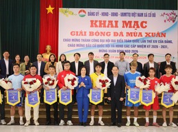 XÃ CỔ ĐÔ TỔ CHỨC GIẢI BÓNG ĐÁ NAM THANH NIÊN MÙA XUÂN BÍNH NGỌ NĂM 2026
