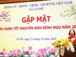 XÃ CỔ ĐÔ TỔ CHỨC HỘI NGHỊ GẶP MẶT ĐẦU XUÂN BÍNH NGỌ 2026