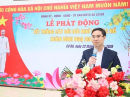 XÃ CỔ ĐÔ TỔ CHỨC LỄ PHÁT ĐỘNG “TẾT TRỒNG CÂY ĐỜI ĐỜI NHỚ ƠN BÁC HỒ” NĂM 2026