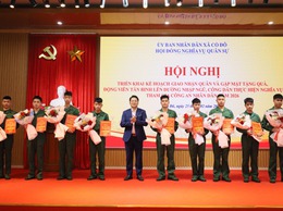 HỘI ĐỒNG NGHĨA VỤ QUÂN SỰ XÃ CỔ ĐÔ TRIỂN KHAI CÔNG TÁC LỄ GIAO, NHẬN QUÂN NĂM 2026