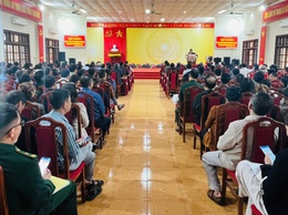 Xã Minh Châu tham dự hội nghị tập huấn công tác bầu cử đại biểu Quốc hội và đại biểu HĐND các cấp nhiệm kỳ 2026 – 2031