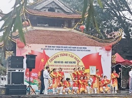 Chương trình đồng diễn dân vũ và văn nghệ chào mừng Ngày Quốc tế Phụ nữ 8/3, kỷ niệm 116 năm Ngày Quốc tế Phụ nữ