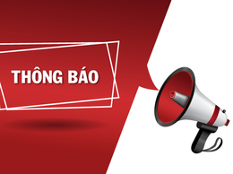 Thông báo về việc thay đổi lịch tiếp công dân