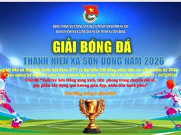 Ban Chấp hành Đoàn xã Sơn Đồng tổ chức lễ khai mạc “Giải bóng đá nam thanh niên xã Sơn Đồng lần thứ I, năm 2026”