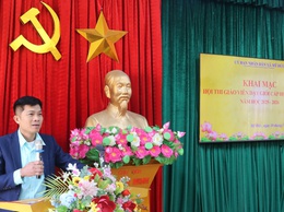 Xã Mỹ Đức khai mạc Hội thi Giáo viên dạy giỏi cấp học mầm non năm học 2025 – 2026