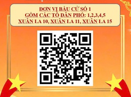 Xuân Đỉnh: Ủy ban Mặt trận Tổ quốc phường triển khai bản đồ số các điểm bầu cử phục vụ cử tri