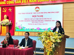 Cử tri kỳ vọng vào các ứng cử viên đại biểu HĐND phường Phương Liệt - Đơn vị bầu cử số 1