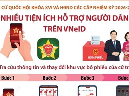 Cách tra cứu thông tin và thay đổi khu vực bỏ phiếu trên VNeID