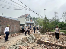 Hiến đất mở rộng đường- Câu chuyện đẹp ở Xóm 2, thôn Kim Tiên, xã Thư Lâm