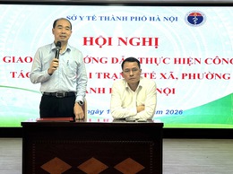 Sở Y tế Hà Nội giao ban, tập huấn, hướng dẫn thực hiện công tác dược cho 126 trạm y tế xã, phường