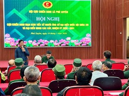 Hội Cựu chiến binh xã Phú Xuyên: Mạn đàm tiểu sử ứng cử viên và tuyên truyền về bầu cử