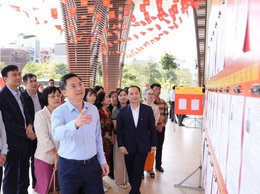 LÃNH ĐẠO TP HÀ NỘI KHẢO SÁT CÔNG TÁC BẦU CỬ TẠI XÃ ĐÔNG ANH