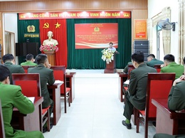 Công an xã Xuân Mai triển khai kế hoạch, phương án đảm bảo an ninh trật tự bảo vệ tuyệt đối an toàn bầu cử