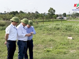 Phòng Kinh tế tiếp tục sử dụng flycam kiểm tra công tác sử dụng đất và trật tự xây dựng tại khu vực đồng Đắp.