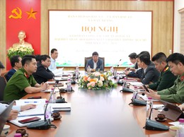 Uỷ ban bầu cử xã Bát Tràng giao ban đánh giá công tác chuẩn bị bầu cử