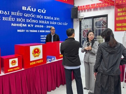 Phường Phương Liệt kiểm tra công tác chuẩn bị tại các khu vực bỏ phiếu phục vụ bầu cử nhiệm kỳ 2026-2031