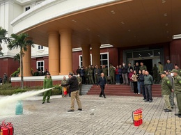 HOÀNG MAI: CHỦ ĐỘNG PHƯƠNG ÁN PHÒNG CHÁY CHỮA CHÁY, BẢO VỆ TUYỆT ĐỐI AN TOÀN KỲ BẦU CỬ ĐẠI BIỂU QUỐC HỘI VÀ HĐND CÁC CẤP