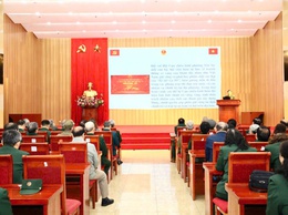 Phát huy trách nhiệm của Cựu chiến binh trong cuộc bầu cử Quốc hội khoá XVI và bầu cử Hội đồng nhân dân các cấp nhiệm kỳ 2026-2031.