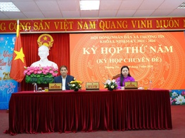 HĐND xã Thường Tín tổ chức Kỳ họp thứ 5 - Kỳ họp chuyên đề