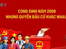 Sự khác biệt quyền bầu cử giữa những người cùng sinh năm 2008