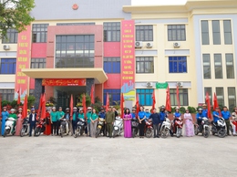 Xã Suối Hai diễu hành tuyên truyền lưu động về bầu cử đại biểu Quốc hội khóa XVI và đại biểu HĐND các cấp nhiệm kỳ 2026 – 2031