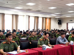 Công an xã Mỹ Đức triển khai phương án bảo đảm an ninh trật tự, bảo vệ các điểm bầu cử đại biểu Quốc hội khoá XVI và đại biểu HĐND các cấp nhiệm kỳ 2026 – 2031