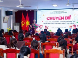 Hoạt động chuyên đề: Giáo dục dinh dưỡng kết hợp vận động nhằm phát triển thể chất cân đối cho trẻ