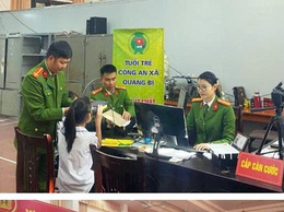 Công an xã Quảng Bị đẩy mạnh chuyển đổi số, nâng cao hiệu quả phục vụ Nhân dân