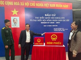 PHƯỜNG VĂN MIẾU - QUỐC TỬ GIÁM CƠ BẢN HOÀN TẤT CÔNG VIỆC CHO NGÀY BẦU CỬ