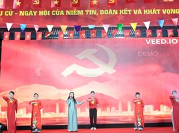 Khương Đình: Lan tỏa khí thế bầu cử qua đêm văn nghệ “Ngày hội non sông”