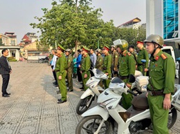 Hoài Đức tổ chức ra quân giải tỏa vi phạm lấn, chiếm lòng đường, vỉa hè, hành lang an toàn giao thông phục vụ cuộc Bầu cử Đại biểu Quốc hội khóa XVI và đại biểu Hội đồng nhân dân các cấp nhiệm kỳ 2026-2031.