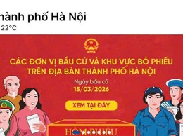 ỨNG DỤNG iHANOI BỔ SUNG BẢN ĐỒ TRA CỨU ĐỊA ĐIỂM BẦU CỬ – GIÚP CỬ TRI XÃ KIM ANH THUẬN TIỆN THAM GIA BẦU CỬ