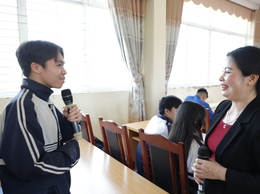 Xã Yên Xuân tuyên truyền pháp luật bầu cử cho cử tri tròn 18 tuổi