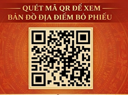 Xã Thư Lâm triển khai bản đồ số tra cứu khu vực bỏ phiếu